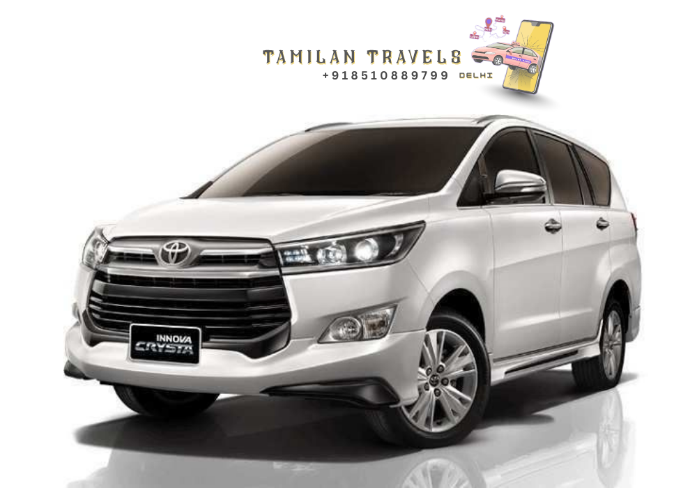 Toyota Innova Crysta for hire in Delhi — Shri Ram Tamilan Tours & Travels