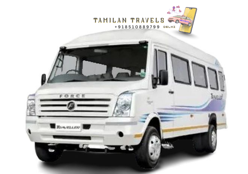 Tempo Traveller for hire in Delhi — Shri Ram Tamilan Tours & Travels